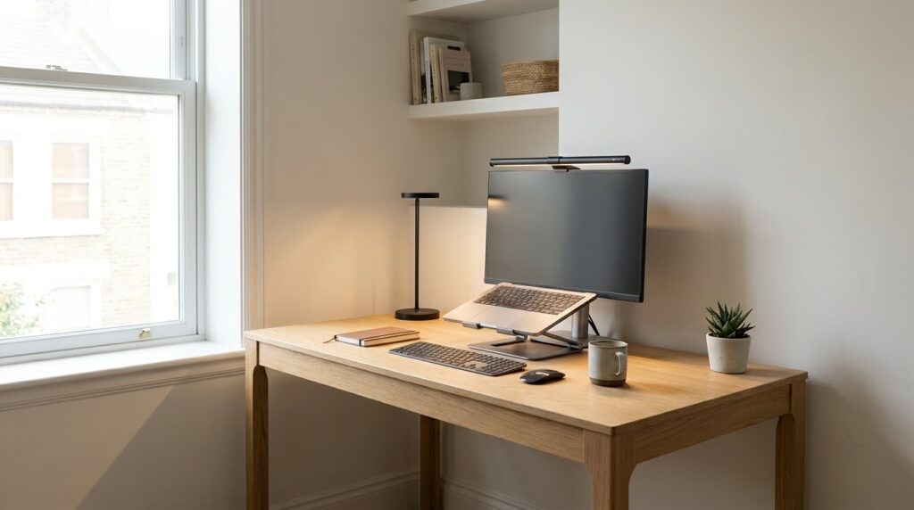 small home office ideas with a clean workspace